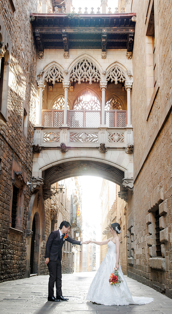 Bold orange arrangement